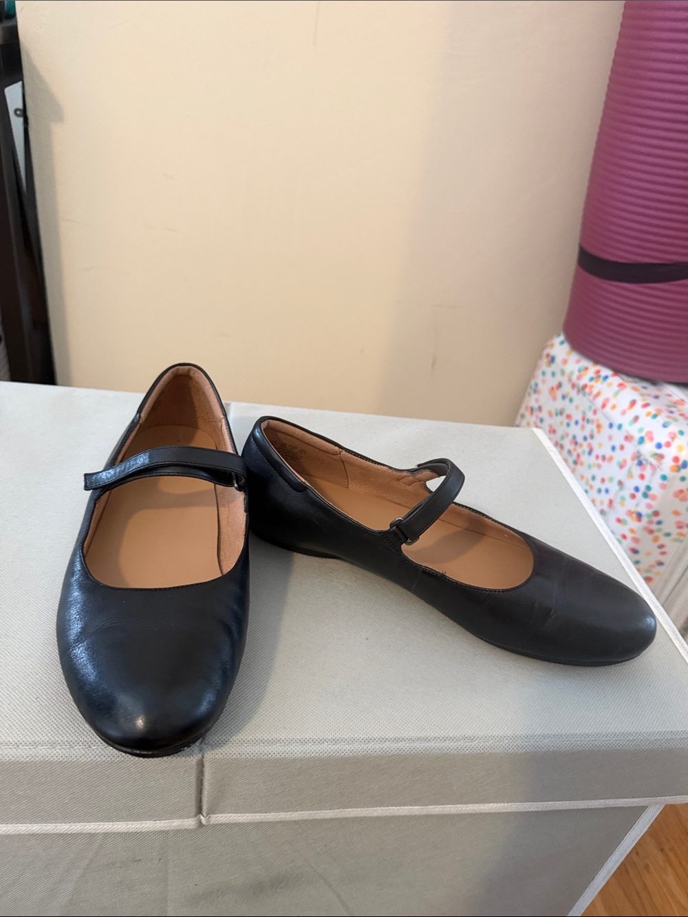 NIB Naturalizer Maxwell MJ Mary-Jane in Black Leather - Women’s 9 M